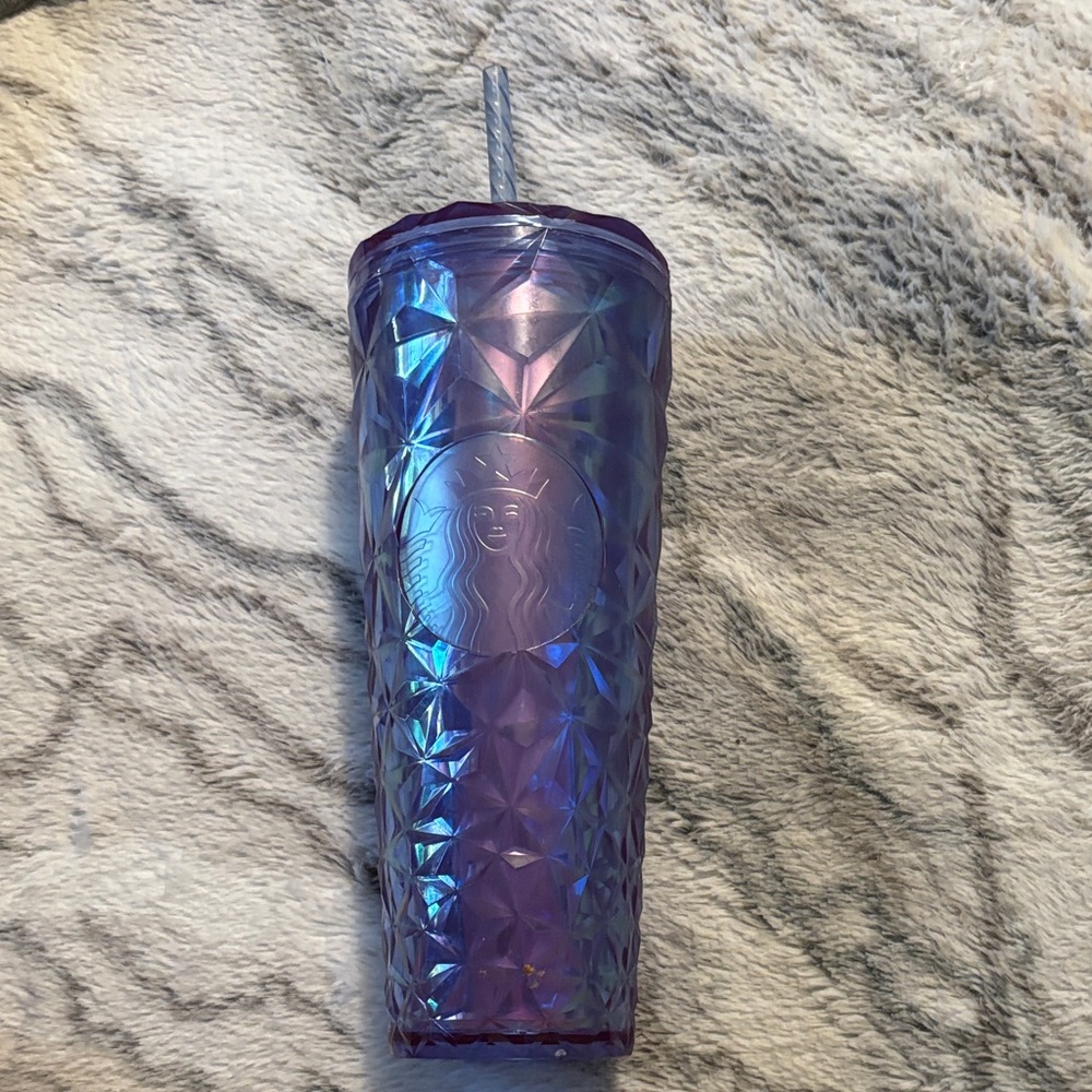 Starbucks Holographic Purple Tumbler
